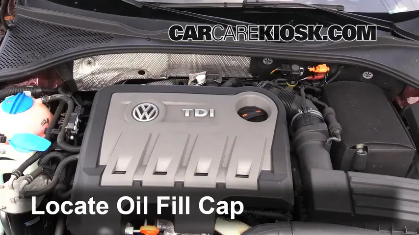 2013 Volkswagen Passat TDI SE 2.0L 4 Cyl. Turbo Diesel Aceite